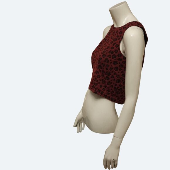 COPY - AX Paris Animal Print Knit Top - Picture 3 of 7